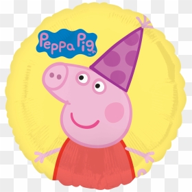 Peppa Pig Birthday Balloon , Png Download - Peppa Pig Balloon, Transparent Png - peppa pig birthday png