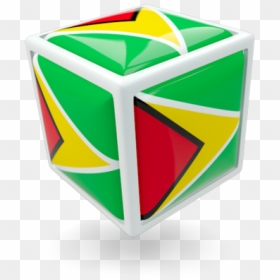 National Symbols In Guyana, HD Png Download - guyana flag png