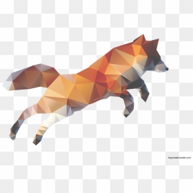 Transparent Geometric Fox, HD Png Download - geometric png tumblr