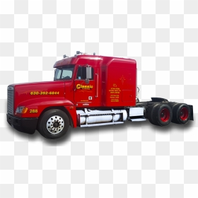 Classic Towing - Semi-trailer Truck, HD Png Download - towing png