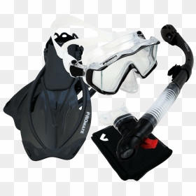 Promate Scuba Dive Panoramic Purge Mask Dry Snorkel - Diving Mask, HD Png Download - snorkel png