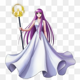 Saint Seiya Png Hd - Athena From Saint Seiya, Transparent Png - athena png