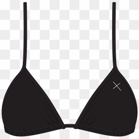 Manhattan Black Bikini Top Ii Boutine La - Bikini Top Png, Transparent Png - swimsuit png