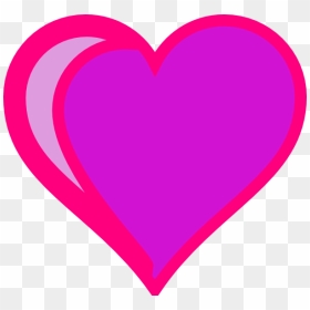 Hearts Clipart Purple - Heart, HD Png Download - purple hearts png
