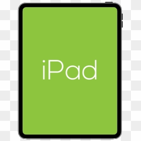 Ipad Green - Mobile Device, HD Png Download - ipad.png