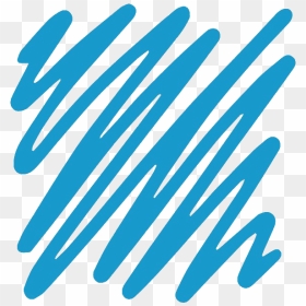 Blue Scribble - Blue Scribble Png, Transparent Png - scribble circle png