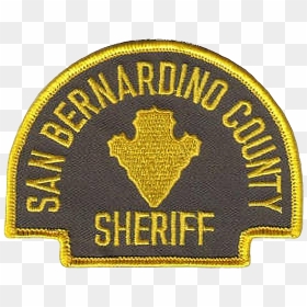 Patch Of The San Bernardino County Sheriff-coroner"s - San Bernardino Sheriff Patch, HD Png Download - sheriff star png