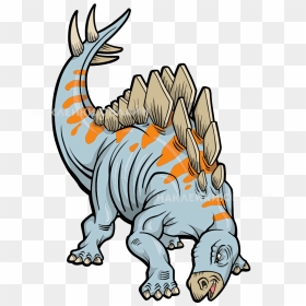 Stegosaurus Dinosaur Triceratops Tyrannosaurus Vector - Stegosaurus Vector, HD Png Download - stegosaurus png