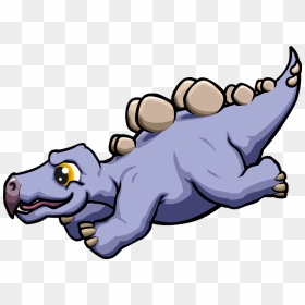 Stegosaurus 01 Clipart - Coelophysis Chibi Transparent, HD Png Download - stegosaurus png