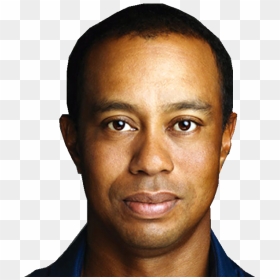 Portrait Tiger Woods Face, HD Png Download - tiger woods png