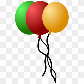 Balloons Green Yellow Red, HD Png Download - green balloon png