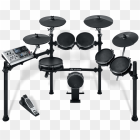 The Alesis Dm10 Studio Mesh Kit - Alesis Dm10 Mesh Kit, HD Png Download - drum kit png