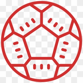 Soccer Ball Scribble Of An Italian - Soccer Icon, HD Png Download - scribble circle png