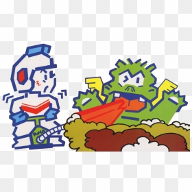 Dig Dug Ii Art, HD Png Download - dig dug png