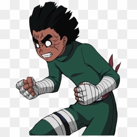 Hidden Gates Rock - Naruto Rock Lee, HD Png Download - gates png