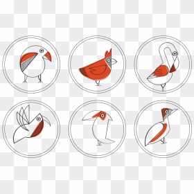 Redbirdartboard 1 - Chicken, HD Png Download - red bird png
