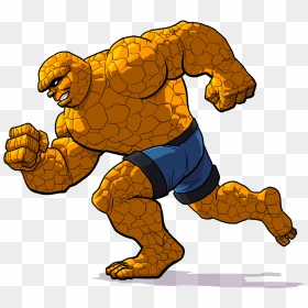 Thing Png - Fantastic Four Mr Thing Png, Transparent Png - the thing png