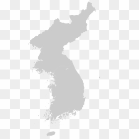 South Korea Map Outline Png - Korea Vector Map, Transparent Png - korea png
