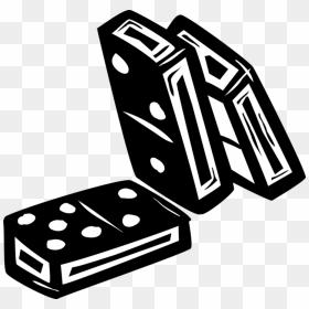 Vector Illustration Of Dominoes Dominos Game Played - Dominoes Vector Png, Transparent Png - dominoes png