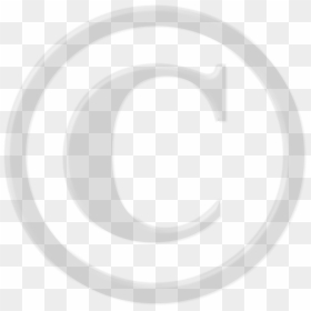 Copyright Symbol Png White, Transparent Png - and symbol png
