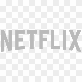 Netflix Logo Grey - Monochrome, HD Png Download - vhv