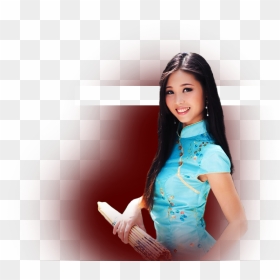 Chinese Girl Casino Png, Transparent Png - asian girl png