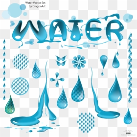 Water Vector, HD Png Download - water vector png