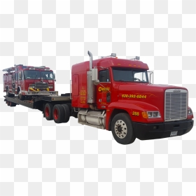 Classic Towing Provides Heavy Duty Towing Service In - Tow Truck With Big Rig, HD Png Download - towing png