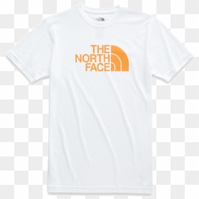 The North Face Men’s S/s Tri-blend Half Dome Tee White - North Face, HD Png Download - north face logo png