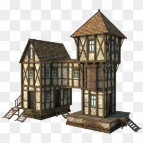 Medieval Png Pic - Medieval House Concept Art, Transparent Png - medieval png