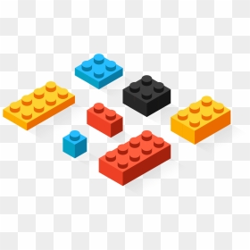 Construction Set Toy, HD Png Download - lego block png