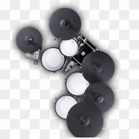 Hybrid Drum Kit - Electronic Musical Instrument, HD Png Download - drum kit png