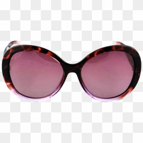 Fashion Sunglasses Eyewear Large Designer Oval Holder - Transparent Fashion Sunglasses Png, Png Download - designer png
