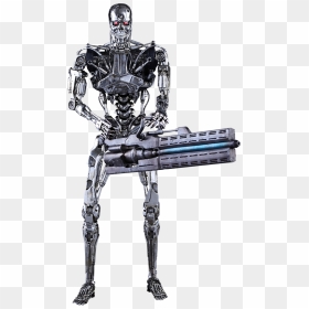 Terminator And Robotics Mater - Endoskeleton Full Body Terminator, HD Png Download - mater png