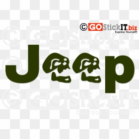 Jeep Logo Skulls Vinyl Decal Sticker Gostickit Cool - Decal, HD Png Download - decal png