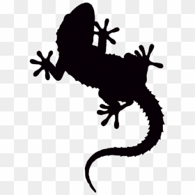 Lizard T-shirt Reptile Silhouette Gecko - Gecko Silhouette Png, Transparent Png - gecko png