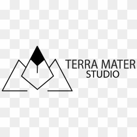 Logolandscapeblackpng - Triangle, Transparent Png - mater png