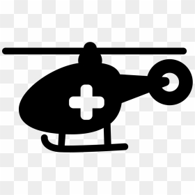 Medical Chopper Transport - Helicoptero De Emergencia Icone, HD Png Download - chopper png