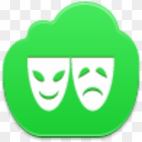 Theater Symbol Icon - Facebook, HD Png Download - facebook symbols png