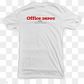 Office Depot Sucks T Shirt - 90 Hours A Week, HD Png Download - office depot logo png
