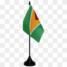 Guyana Table Flag - Flag, HD Png Download - guyana flag png
