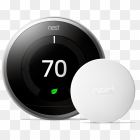 Nest Announced A Long Awaited Temperature Sensor Add - Nest App, HD Png Download - thermostat png