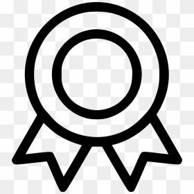 Emblem Badge Breastplate Lapel Badge Award Reward - Prize Black And White Png, Transparent Png - badge icon png