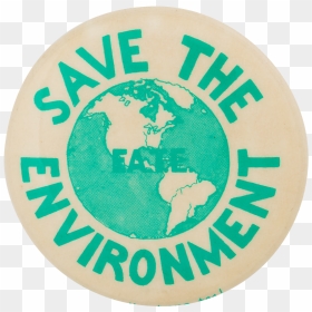 Save The Environment Cause Button Museum - Circle, HD Png Download - environment png