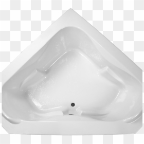 Rounded Triangle Tub - Bathroom Sink, HD Png Download - rounded triangle png