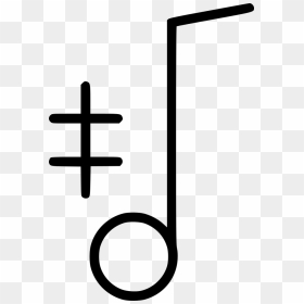 Transparent Music Note Icon Png, Png Download - music note icon png
