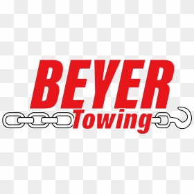 Beyer Towing Logo Nobg - Graphic Design, HD Png Download - towing png