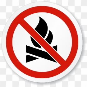 No Drinking Sign, HD Png Download - campfire icon png