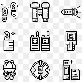 Plumbing Icons, HD Png Download - fingerprint icon png