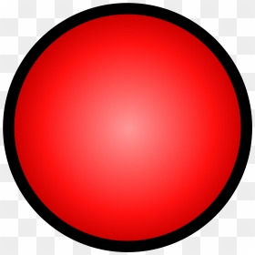 Red Circle Black Outline , Png Download - Red Circle With Black Outline, Transparent Png - red circle outline png